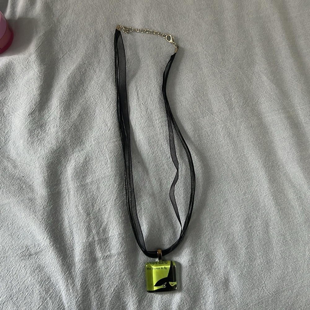 Wicked Elphaba Pendant Necklace - Picture 2 of 2